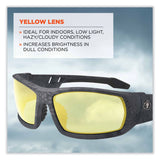 ergodyne® Skullerz Odin Safety Glasses, Kryptek Typhon Nylon Impact Frame, Yellow Polycarbonate Lens, Ships in 1-3 Business Days (EGO50550) Each