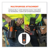 ergodyne® Squids 5540 Handheld Barcode Scanner Holster with Belt Loop, Large, 2.75x3.5x8, Polyester, Gray, Ships in 1-3 Business Days (EGO19181) Each