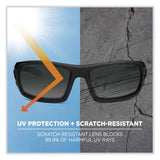 ergodyne® Skullerz Odin Safety Glasses, Matte Black Nylon Impact Frame, Polarized Smoke Polycarbonate Lens, Ships in 1-3 Business Days (EGO50431) Each