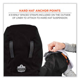 ergodyne® N-Ferno 6882 2-Layer FR Cotton Shoulder Winter Liner, Modacrylic Cotton, One Size Fit Most, Black, Ships in 1-3 Business Days (EGO16882) Each