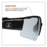 ergodyne® Skullerz Dagr Safety Glasses, Matte Gray Nylon Impact Frame, Indoor/Outdoor Polycarbonate Lens, Ships in 1-3 Business Days (EGO52180) Each