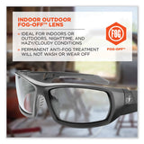 ergodyne® Skullerz Odin Safety Glasses, Black Nylon Impact Frame, AntiFog Indoor/Outdoor Polycarbonate Lens, Ships in 1-3 Business Days (EGO50483) Each