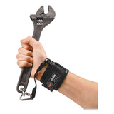 ergodyne® Squids 3114 Pull-On Wrist Lanyard w/Stainless Steel Carabiner, 3lb Max Work Capacity, 7.5", Black, Ships in 1-3 Business Days (EGO19056) Each