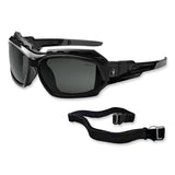 ergodyne® Skullerz Loki Safety Glasses/Goggles, Black Nylon Impact Frame,Polarized Smoke Polycarbonate Lens, Ships in 1-3 Business Days (EGO56031) Each