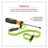 ergodyne® Squids 3150 Elastic Lanyard with Buckle, 2 lb Max Working Capacity, 18" to 48" Long, Lime, Ships in 1-3 Business Days (EGO19150) Each