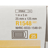 Steri-Strip™ Skin Closure Strip 1 X 5 Inch Nonwoven Material Reinforced Strip White (5967_BX) 25/BX