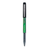 Pilot® Precise V5 BeGreen Roller Ball Pen, Stick, Extra-Fine 0.5 mm, Black Ink, Black Barrel, Dozen (PIL26300) 1 Dozen