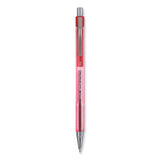Pilot® Better Ballpoint Pen, Retractable, Fine 0.7 mm, Red Ink, Translucent Red Barrel, Dozen (PIL30002) 1 Dozen
