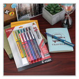 Pilot® Precise V5 Roller Ball Pen, Stick, Fine 0.5 mm, Assorted Ink and Barrel Colors, Dozen (PIL31888) Pack of 12