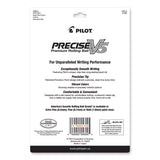Pilot® Precise V5 Roller Ball Pen, Stick, Fine 0.5 mm, Assorted Ink and Barrel Colors, Dozen (PIL31888) Pack of 12