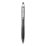 Pilot® RexGrip BeGreen Ballpoint Pen, Retractable, Medium 1 mm, Black Ink, Smoke/Black Barrel, Dozen (PIL32370) 1 Dozen