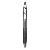 Pilot® RexGrip BeGreen Ballpoint Pen, Retractable, Medium 1 mm, Black Ink, Smoke/Black Barrel, Dozen (PIL32370) 1 Dozen