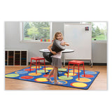 Safco® Steel GuestBistro Stool, Backless, Supports Up to 250 lb, 18" Seat Height, Red Seat, Red Base, Ships in 1-3 Business Days (SAF6604RD) Each