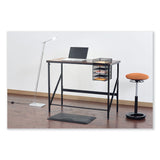 Safco® Onyx Horizontal Hanging Storage, 5 Sections, Letter Size Files, 10.25" x 12.4" x 14.4", Black, Ships in 1-3 Business Days (SAF3240BL) Each