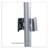 Safco® Industrial Extra Shelf Pack, 48w x 24d x 1.5h, Steel, Metallic Gray, 2/Pack (SAF5296GR) Case of 2