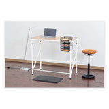 Safco® Onyx Horizontal Hanging Storage, 5 Sections, Letter Size Files, 10.25" x 12.4" x 14.4", Black, Ships in 1-3 Business Days (SAF3240BL) Each