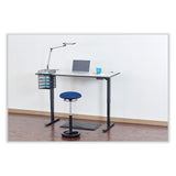 Safco® Onyx Horizontal Hanging Storage, 5 Sections, Letter Size Files, 10.25" x 12.4" x 14.4", Black, Ships in 1-3 Business Days (SAF3240BL) Each