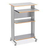 Safco® Muv Standing Desk, 29.5" x 22" x 45", Gray, Ships in 1-3 Business Days (SAF1923GR) Each