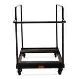 NPS® Folding Table Dolly for Round Tables, 660 lb Capacity, 40.5 x 28 x 61.5, Brown, Ships in 1-3 Business Days (NPSDY71R) Each