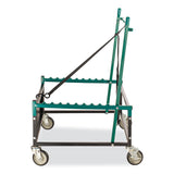 NPS® Table Assist Dolly, 1,000 lb Capacity, 38 x 30 x 44.5, Black/Green, Ships in 1-3 Business Days (NPSTAD) Each