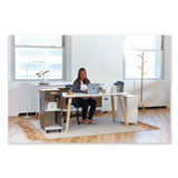 Safco® Resi LED Floor Lamp, Gooseneck, 60" Tall, White, Ships in 1-3 Business Days (SAF1017WH) Each