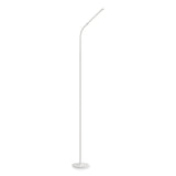 Safco® Resi LED Floor Lamp, Gooseneck, 60" Tall, White, Ships in 1-3 Business Days (SAF1017WH) Each