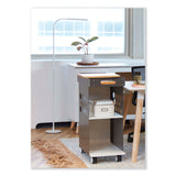 Safco® Resi LED Floor Lamp, Gooseneck, 60" Tall, White, Ships in 1-3 Business Days (SAF1017WH) Each