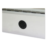 Ghent Enclosed Outdoor Bulletin Board, 72 x 36, Silver Surface, Satin Aluminum Frame, Ships in 7-10 Business Days (GHEPA33672VX193) Each