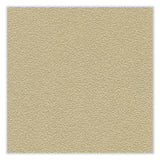 Ghent Silhouette 1 Door Enclosed Caramel Vinyl Bulletin Board with Satin/Black Frame, 27.75 x 42.13, Ships in 7-10 Business Days (GHESILH20410) Each