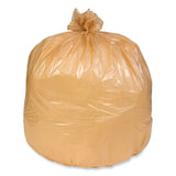 Pitt Plastics Can Liner, 16 gal, 0.35 mil, 32" x 24", Buff, 500/Carton (PITP3310XB) Case of 500