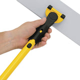 Rubbermaid® Commercial HYGEN™ HYGEN Quick Connect S-S Frame, Wet/Dry Mop 17.19w x 3d, Aluminum, Yellow (RCPQ560) Each