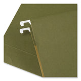 Universal® Box Bottom Hanging File Folders, 2" Capacity, Legal Size, 1/5-Cut Tabs, Standard Green, 25/Box (UNV14152) Box of 25