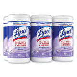 LYSOL® Brand Disinfecting Wipes, 1-Ply, 7 x 7.25, Early Morning Breeze, White, 80 Wipes/Canister, 6 Canisters/Carton (RAC89347CT) Case of 6