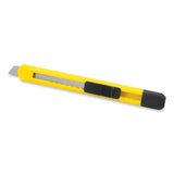 Stanley® Quick Point Utility Knife, 9 mm Blade, Yellow/Black (SQN10131P) Each