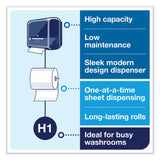 Tork® Elevation Matic Hand Towel Roll Dispenser, 13.2 x 8.1 x 14.65, Black (TRK5510282) Each