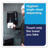 Tork® Elevation Matic Hand Towel Dispenser with Intuition Sensor, 13 x 8 x 14.5, Black (TRK5511282) Each
