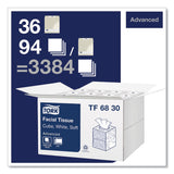 Tork® Advanced Facial Tissue, 2-Ply, White, Cube Box, 94 Sheets/Box, 36 Boxes/Carton (TRKTF6830) Case of 36