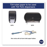Tork® Universal Bath Tissue, Septic Safe, 2-Ply, White, 500 Sheets/Roll, 96 Rolls/Carton (TRKTM1616S) Case of 96
