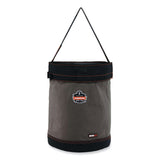 ergodyne® Arsenal 5935T Extra-Large Web Handle Canvas Hoist Bucket and Top, 150 lb, Gray, Ships in 1-3 Business Days (EGO14835) Each