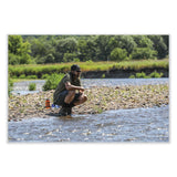 ergodyne® Chill-Its 6710 Cooling Embedded Polymers Tie Bandana Triangle Hat, One Size Fits Most, Camo, Ships in 1-3 Business Days (EGO12324) Each