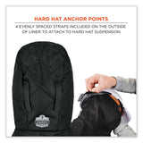 ergodyne® N-Ferno 6878 3-Layer Winter Liner + Mouthpiece Kit, Fleece/Neoprene/Polyester, One Size, Black, Ships in 1-3 Business Days (EGO16878) Each