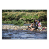 ergodyne® Chill-Its 6705CT Cooling PVA Hook and Loop Bandana Headband, One Size Fits Most, Flames, Ships in 1-3 Business Days (EGO12578) Each