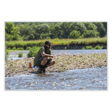 ergodyne® Chill-Its 6710CT Cooling PVA Tie Bandana Triangle Hat, One Size Fits Most, Flames, Ships in 1-3 Business Days (EGO12588) Each