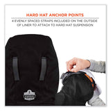 ergodyne® N-Ferno 6871 2-Layer Winter Liner + Mouthpiece Kit, Fleece/Cotton, One Size Fits Most, Black, Ships in 1-3 Business Days (EGO16871) Each