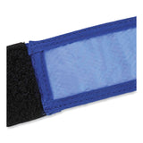 ergodyne® Chill-Its 6705CT Cooling PVA Hook and Loop Bandana Headband, One Size Fits Most, Solid Blue, Ships in 1-3 Business Days (EGO12577) Each