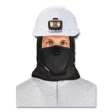 ergodyne® N-Ferno 6878 3-Layer Winter Liner + Mouthpiece Kit, Fleece/Neoprene/Polyester, One Size, Black, Ships in 1-3 Business Days (EGO16878) Each
