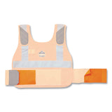 ergodyne® Chill-Its 6240 Phase Change Cooling Vest Elastic Extenders, 3.5", Orange, Ships in 1-3 Business Days (EGO12209) Each