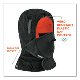 ergodyne® N-Ferno 6878 3-Layer Winter Liner + Mouthpiece Kit, Fleece/Neoprene/Polyester, One Size, Black, Ships in 1-3 Business Days (EGO16878) Each