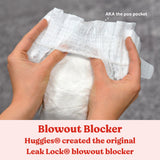 Huggies® Little Movers Unisex Baby Diaper Size 7 Disposable Moderate Absorbency (1254303_PK) 14/PK