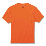 ergodyne® GloWear 8089 Non-Certified Hi-Vis T-Shirt, Polyester, 2X-Large, Orange, Ships in 1-3 Business Days (EGO21566) Each
